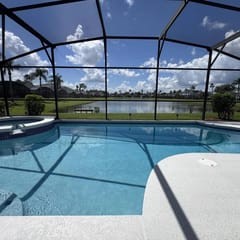 South Facing, Lake View Pool & Spa Home