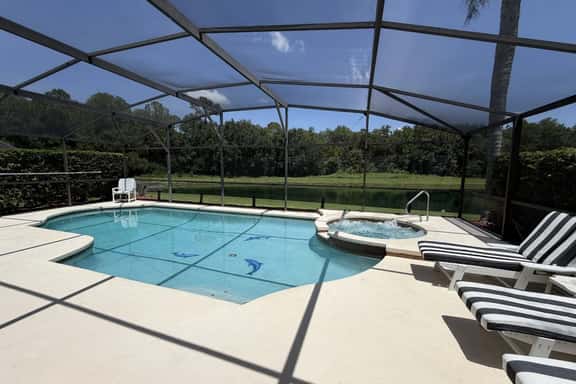 Luxury Lakeside Pool & Spa Home close to Disney - Image 1