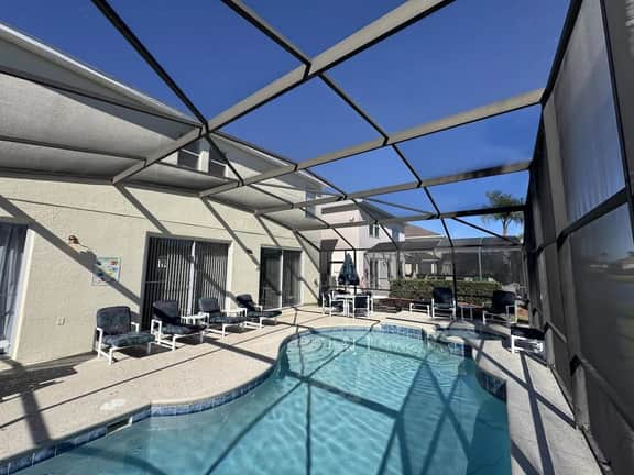 Lakefront 7 Bedroom, 7 Bathroom Pool Home Near Disney - Image 4