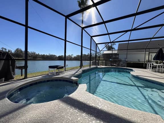 Lakefront 7 Bedroom, 7 Bathroom Pool Home Near Disney - Image 5